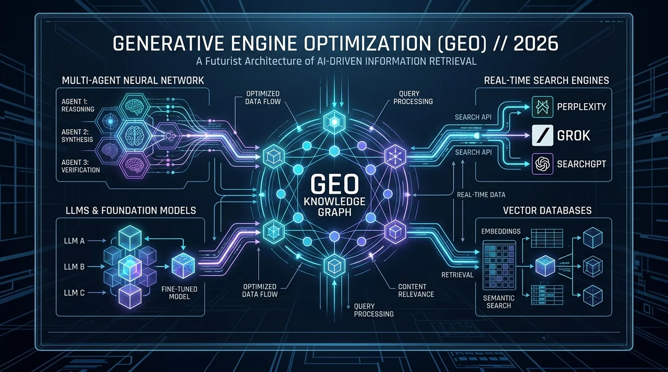 Generative Engine Optimization GEO Architecture Guide Cover Image