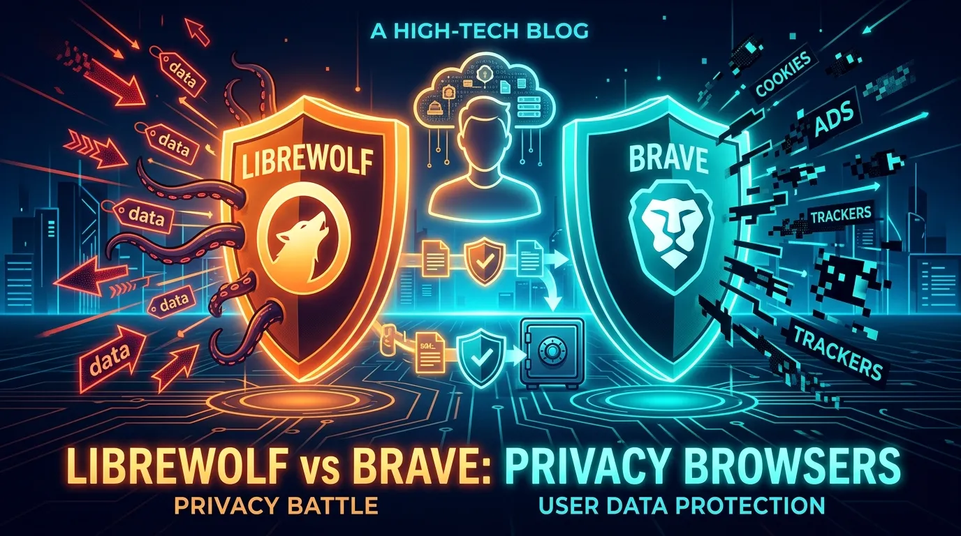 LibreWolf vs Brave: The Best Privacy-Focused Browsers for Tech Professionals Cover Image