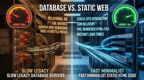Why Solopreneurs are Migrating from WordPress to Minimalist Static HTML